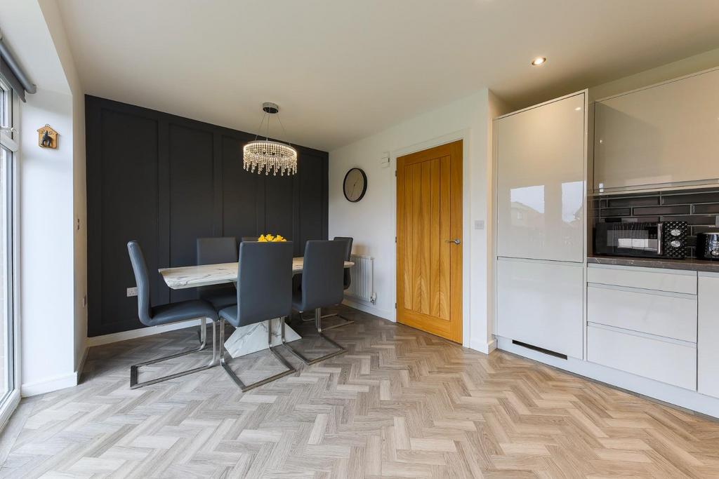 Kitchen, dining area