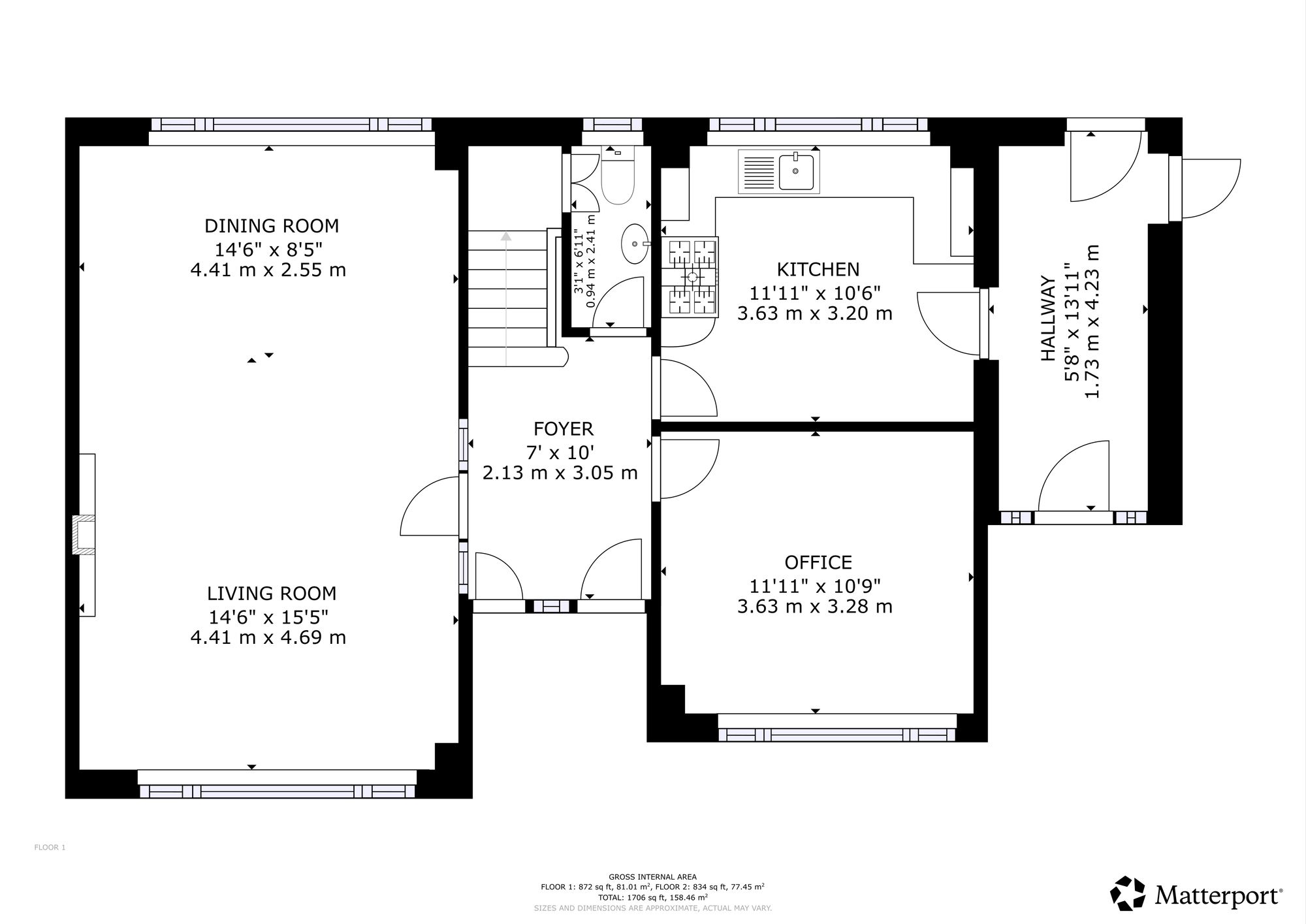 4 bedroom detached house for sale - Floor Plan