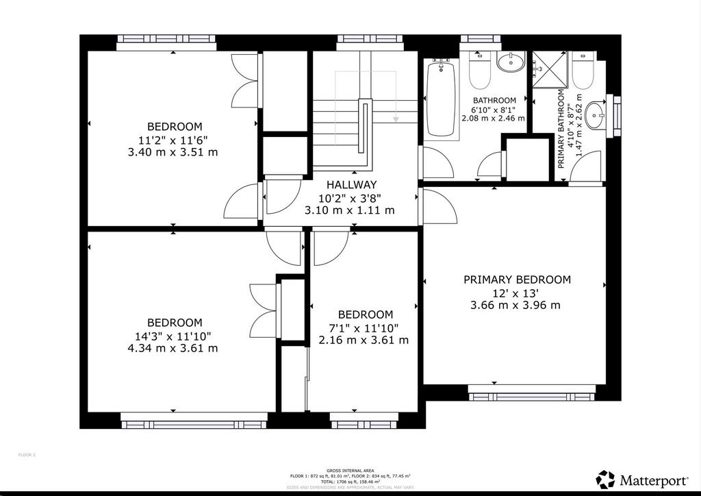 4 bedroom detached house for sale - Floor Plan