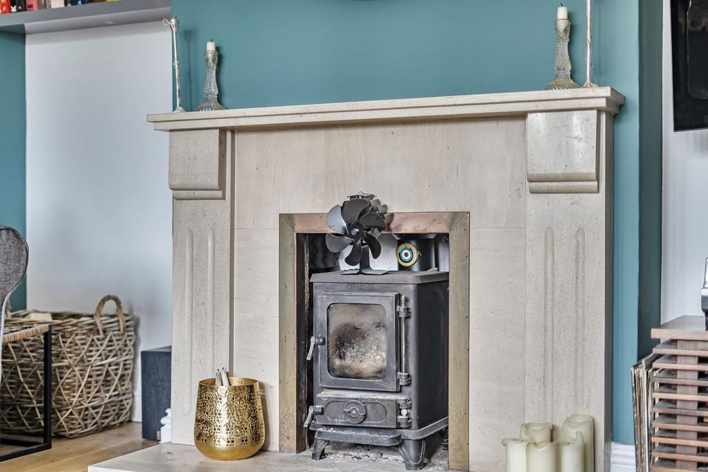 Living Room Log Burner