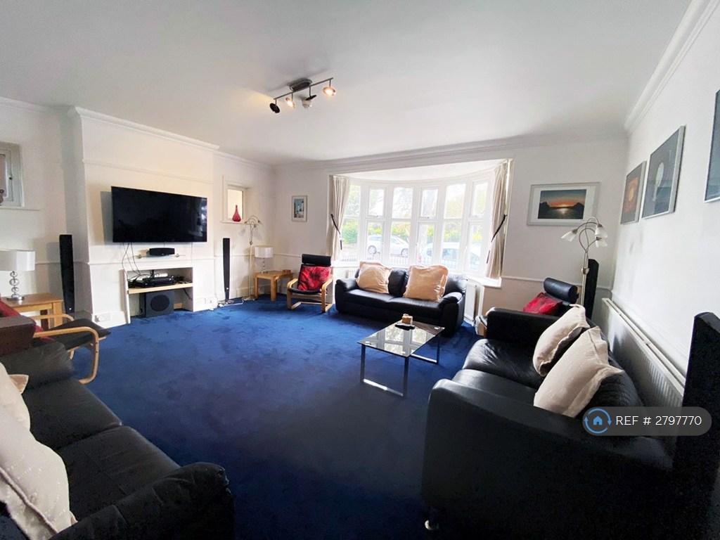 Large Lounge With Park View - 50 Inch Hd Tv