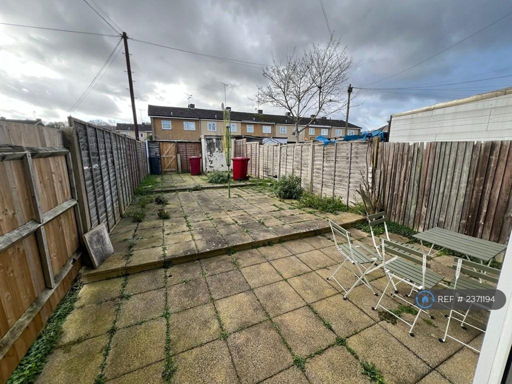 Paved Rear Garden