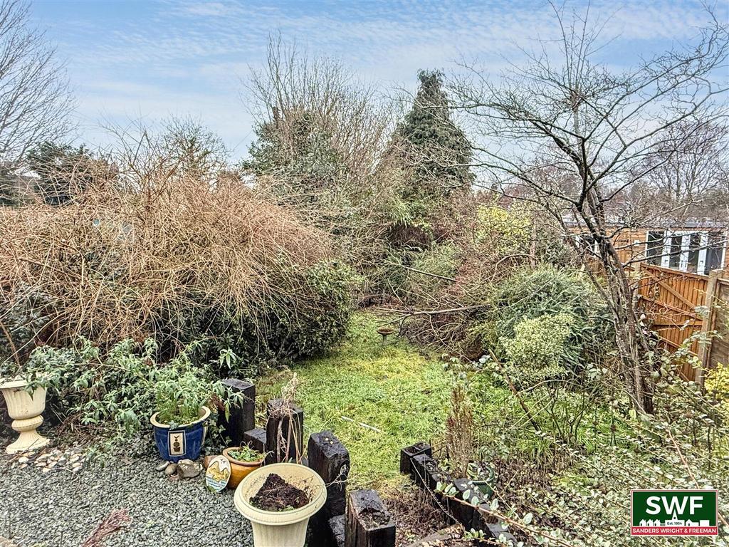 Rear garden