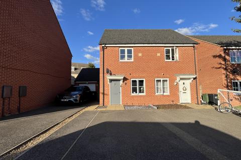 2 bedroom semi-detached house to rent, Saturn Drive, PETERBOROUGH PE2