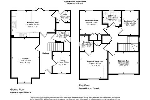 4 bedroom detached house for sale, Whitworth Park Drive, Elba Park, Houghton Le Spring, Tyne and Wear, DH4 6GN