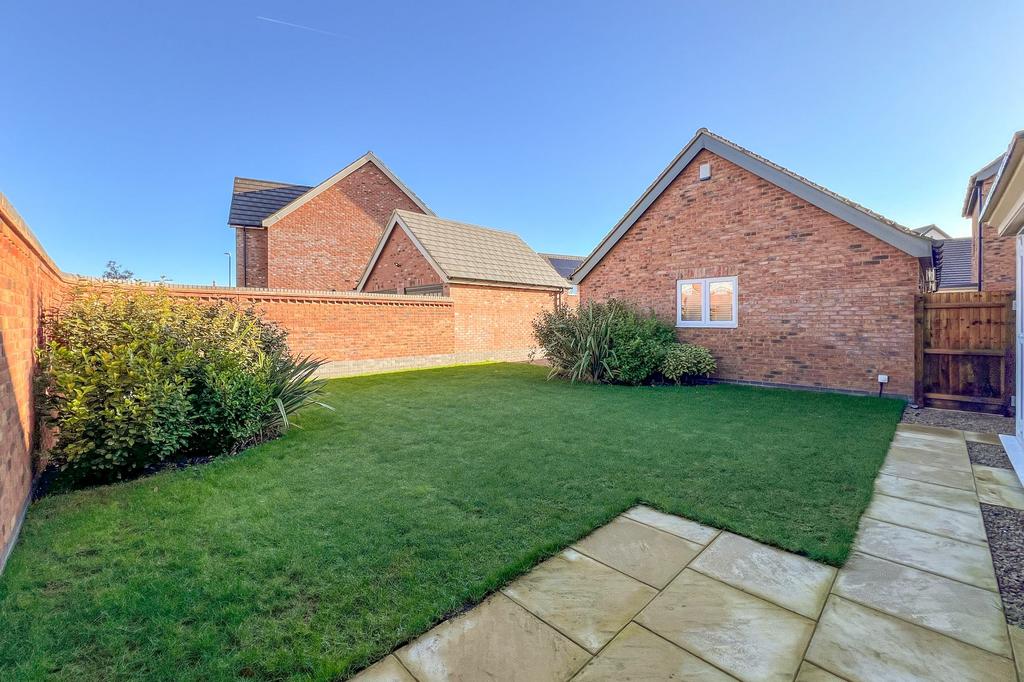 Rear garden