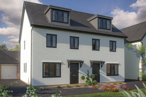 3 bedroom terraced house to rent, Leaf Living at Wendelburie Rise, Wellingborough, NN8