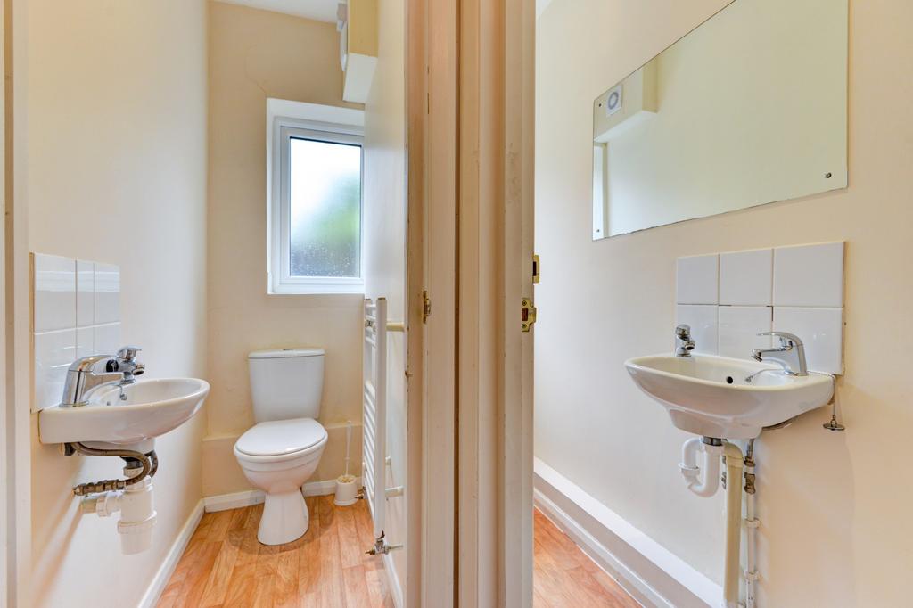 Two adjacent fresh, well-maintained WC rooms wi...