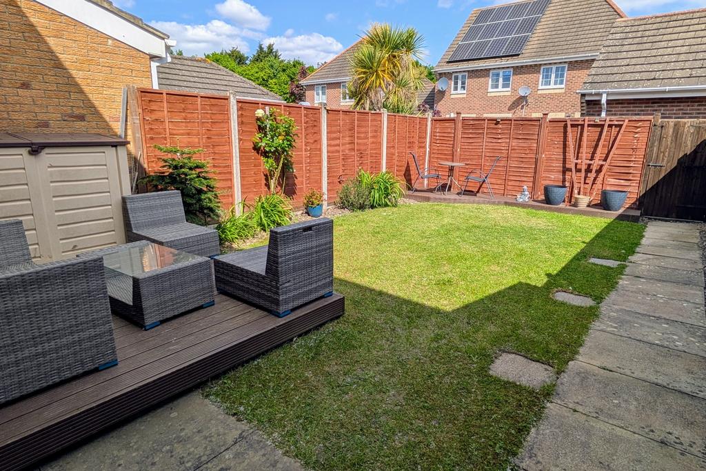 Rear garden