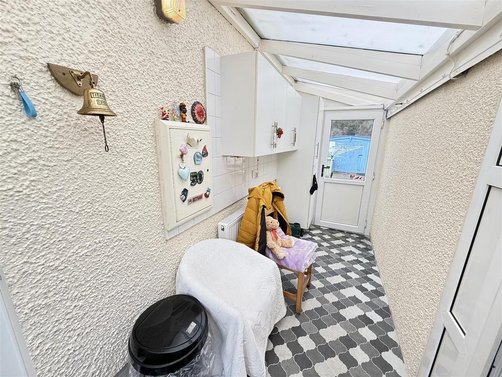 Side entrance hallway