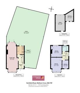 3 bedroom semi-detached house for sale, Northfield Road, Waltham Cross, Hertfordshire, EN8 7RF