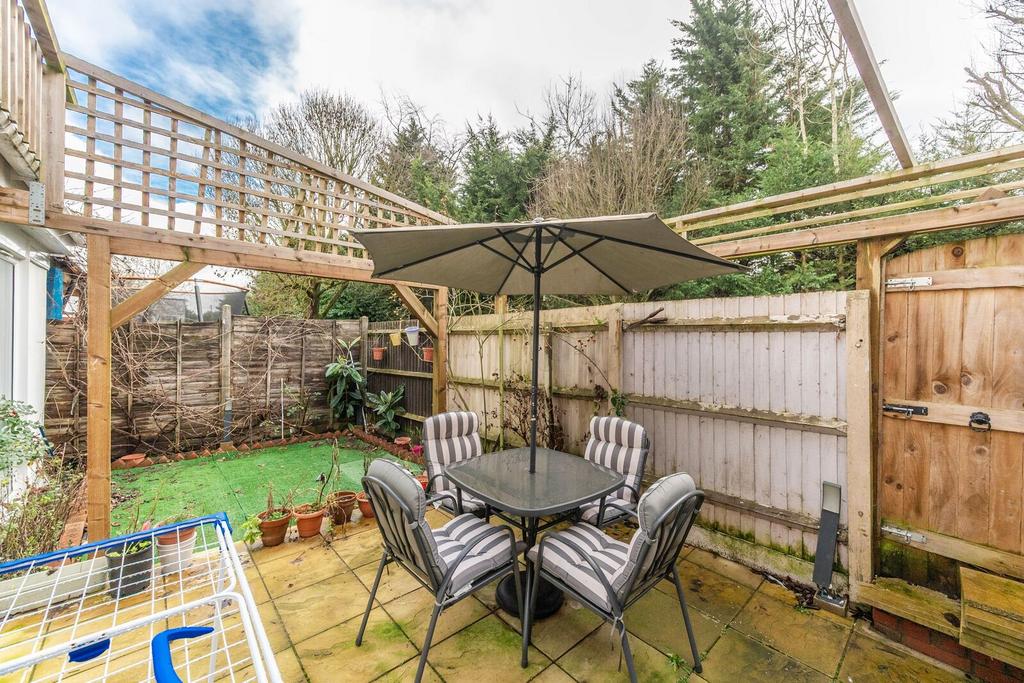 Patio view, garden