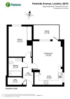 1 bedroom flat for sale, Jubilee Heights, Parkside Avenue, London, SE10