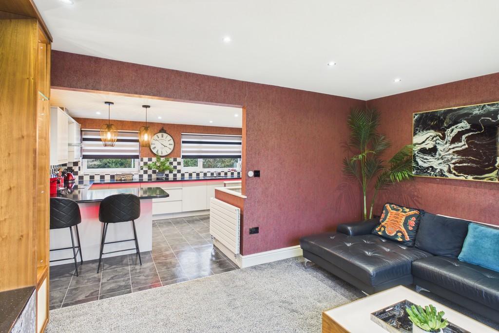 Open plan living / kitchen area