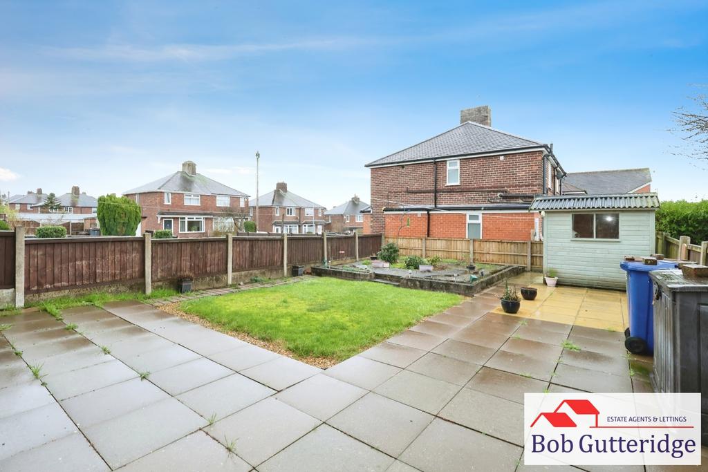 Rear garden