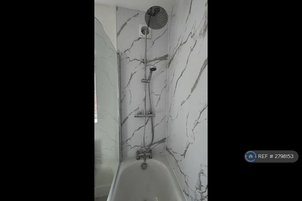 Rainfall Showerhead And Regular Showerhead