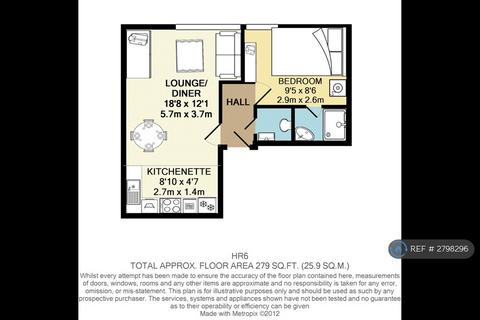 1 bedroom flat to rent, Howitt Road, London, NW3