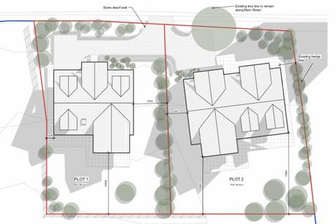 undefined, * TWO BUILDING PLOTS WITH OUTLINE PLANNING PERMISSION * Main Street, Thistleton
