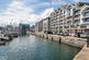 Beaufort House ,Mariners Court, The Barbican,  Stunning apartment with harbour and sea views close to City Centre