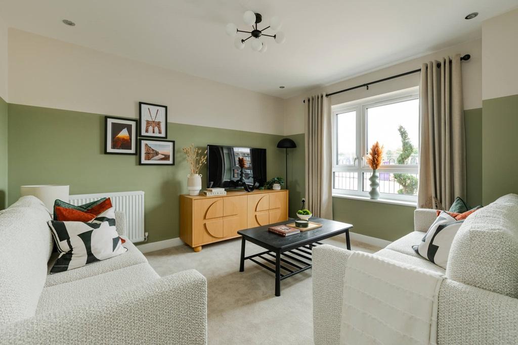 A cosy living room to unwind and relax