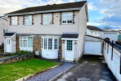 3 bedroom semi-detached house for sale, Maple Drive, Brackla, Bridgend, Bridgend County. CF31 2PF