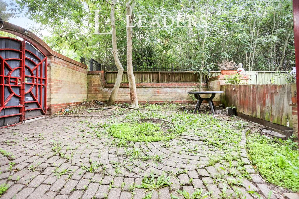 Private Paved Garden