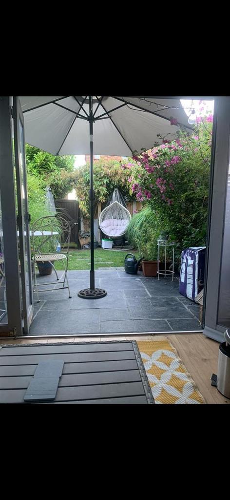 Private rear garden