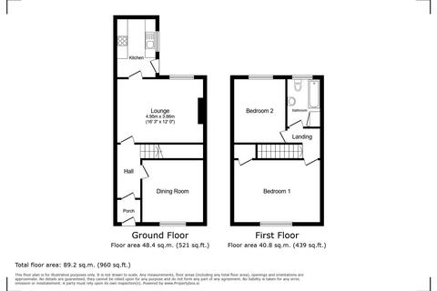 2 bedroom terraced house for sale, Gill Crescent South, Fencehouses, Houghton Le Spring, Durham, DH4 6AP