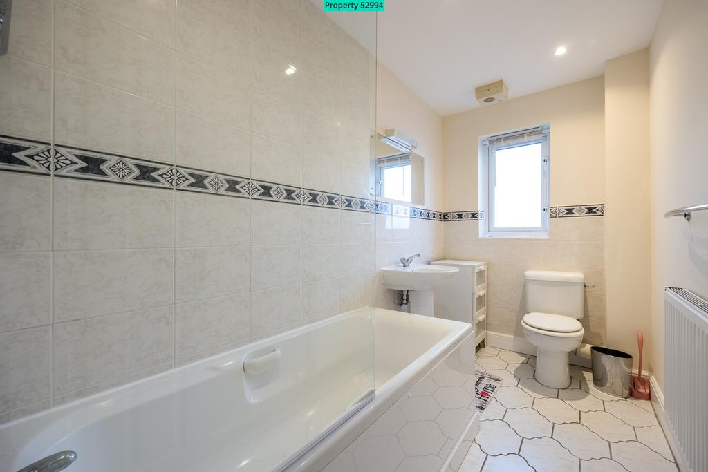 Bathroom with Shower Over Bath