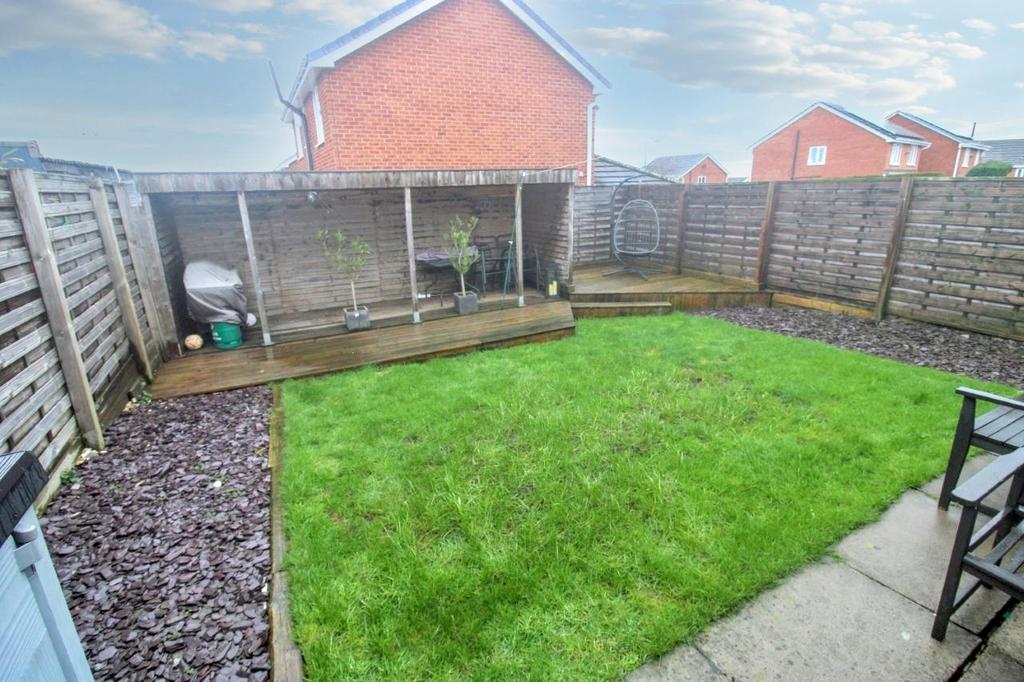 Rear garden