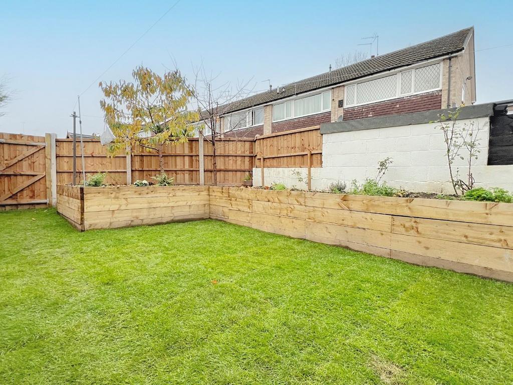 Rear garden