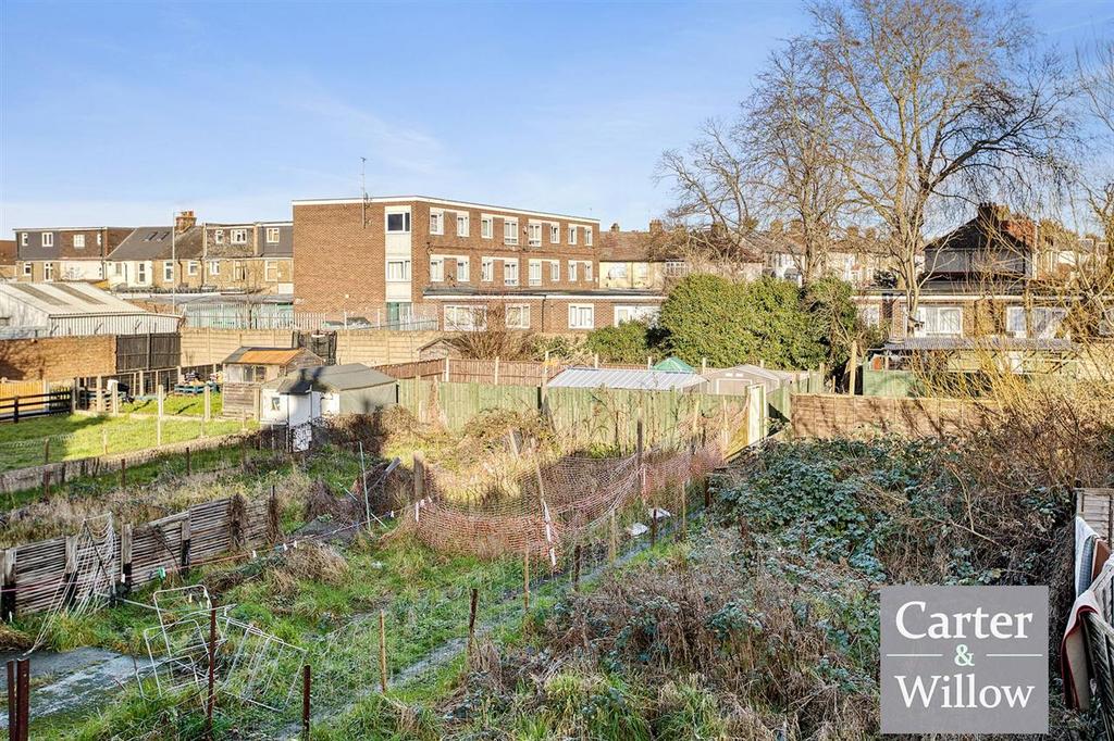 Private rear garden