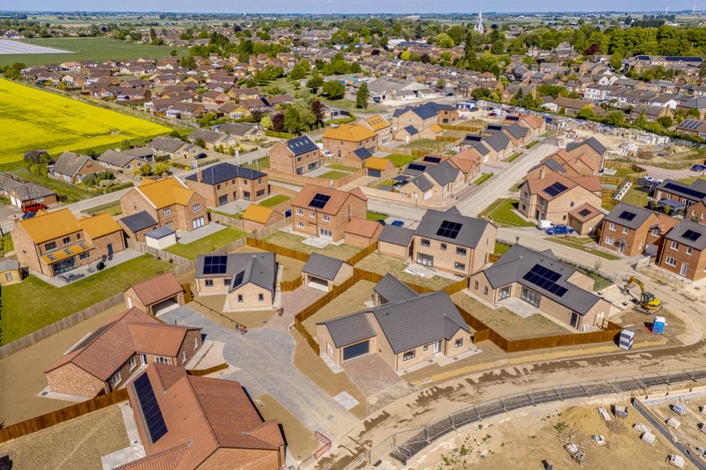 Aerials. Brunswick Fields (Long Sutton)-7