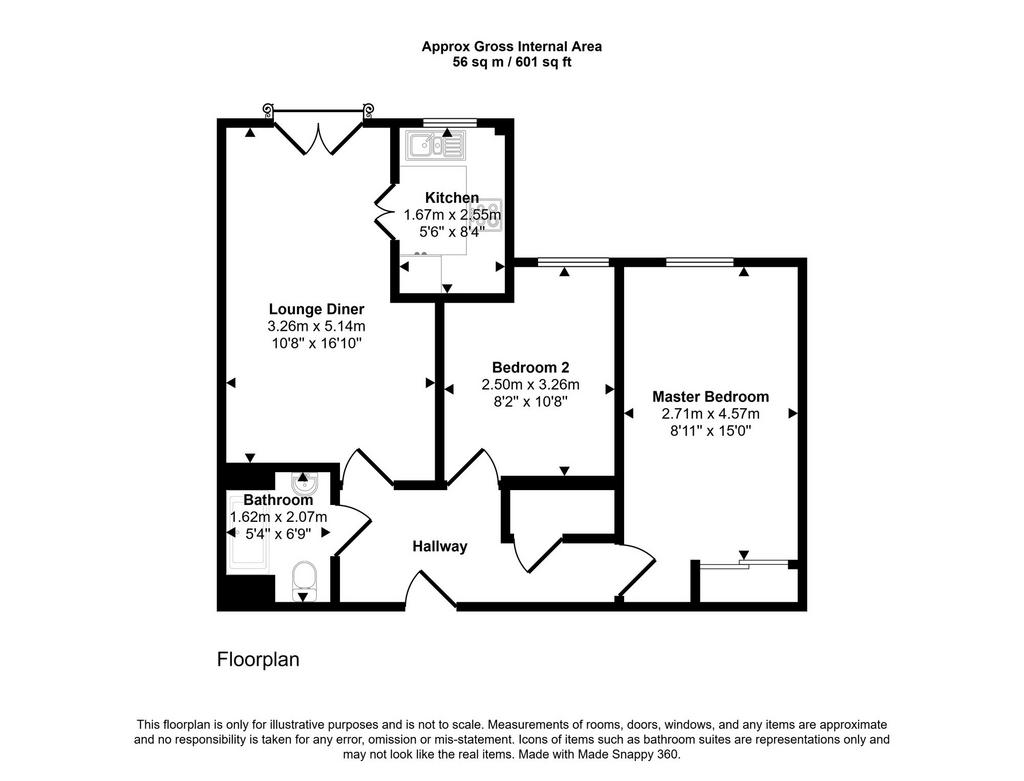 Apartment in Newcastle upon Tyne, Coxlodge - View 3