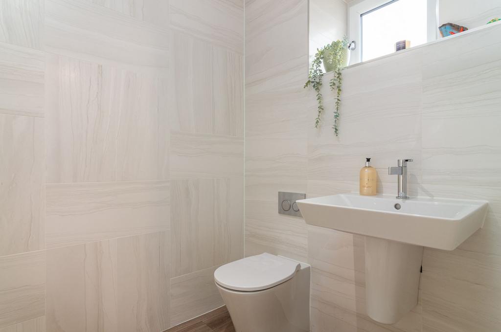 Downstairs cloakroom