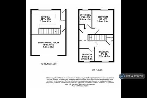 3 bedroom maisonette to rent, Grove Road, Emmer Green, Reading, RG4