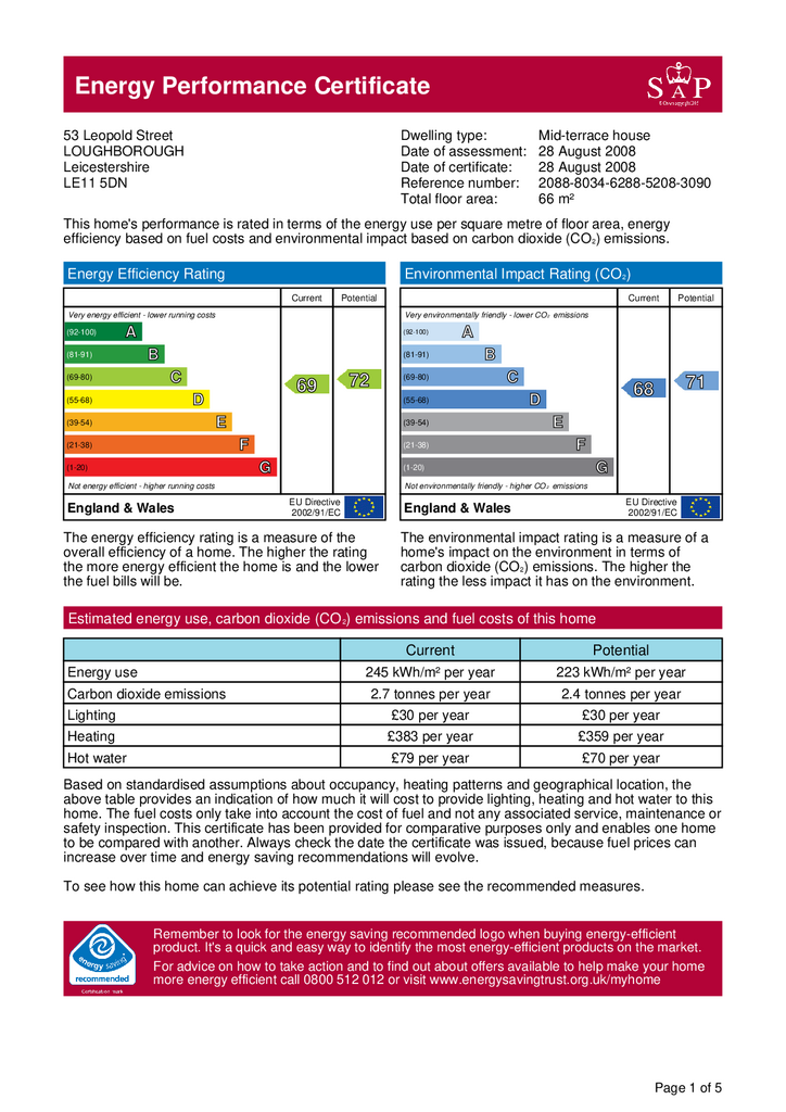 EPC Certificate