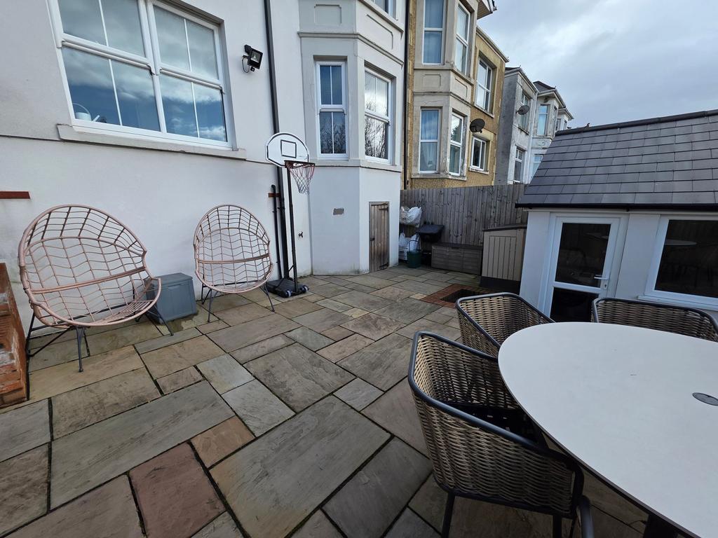 Rear garden