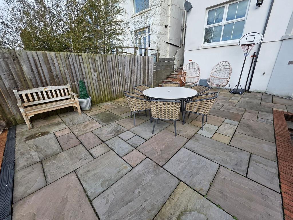 Rear garden