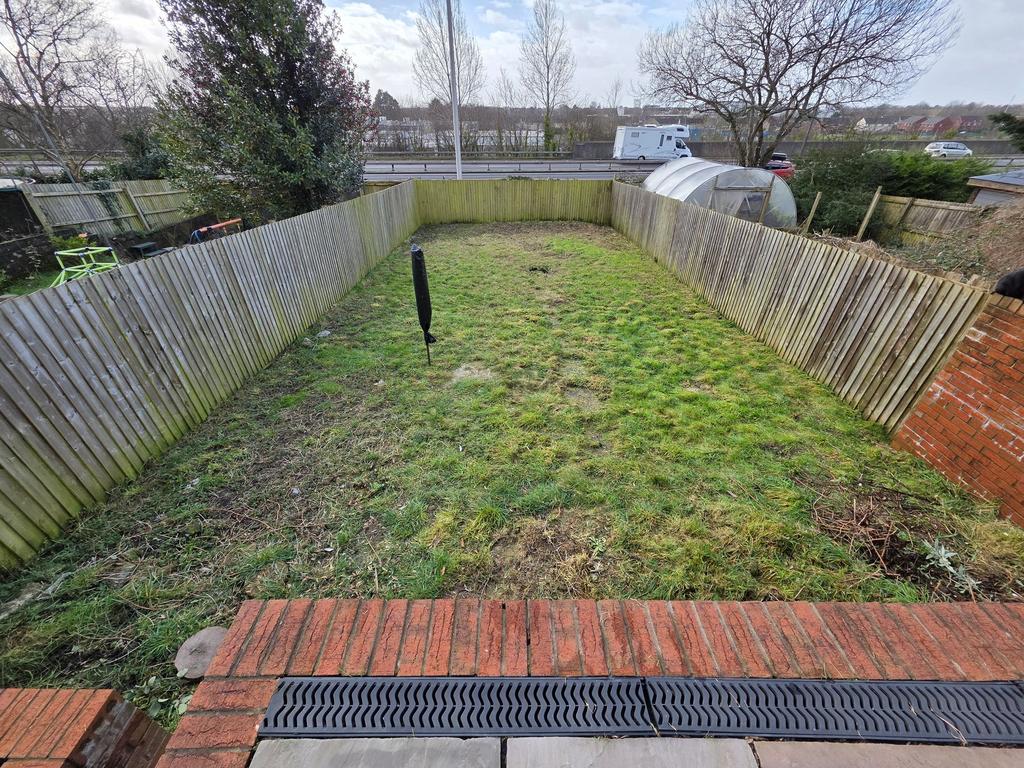 Rear garden