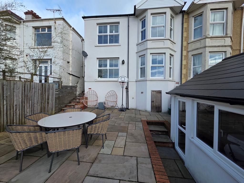 Rear garden