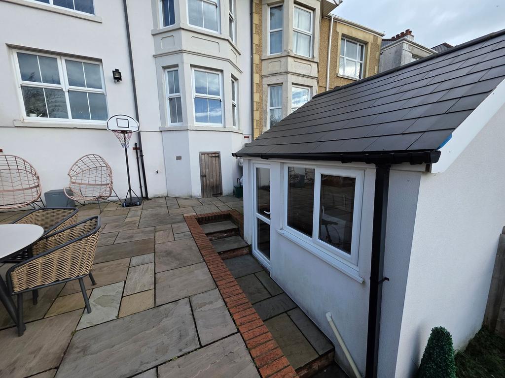 Rear garden