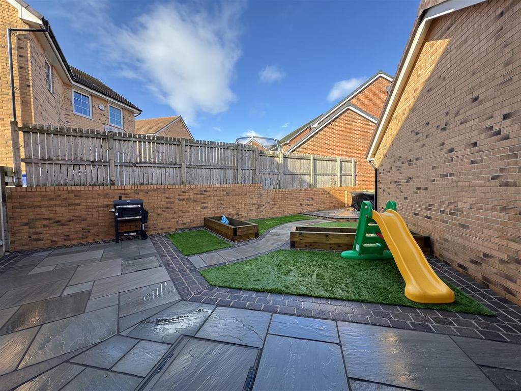 Parking and garden