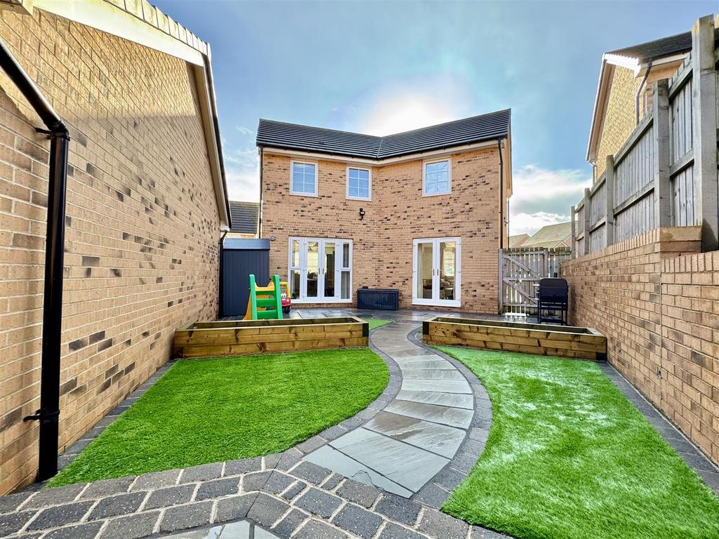 Parking and garden