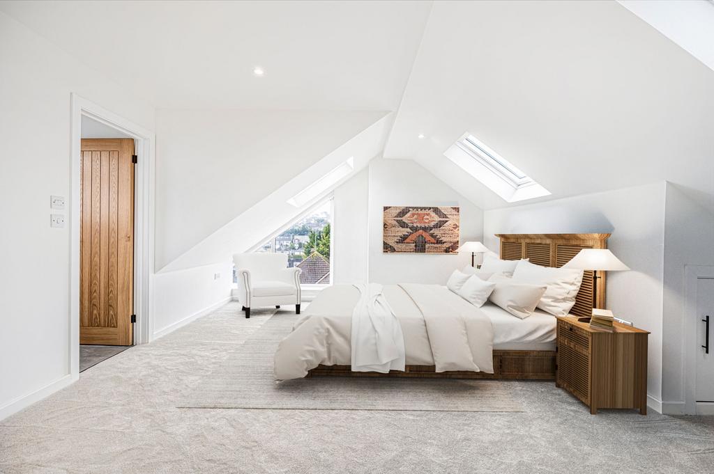 The furniture and furnishings shown in these...
