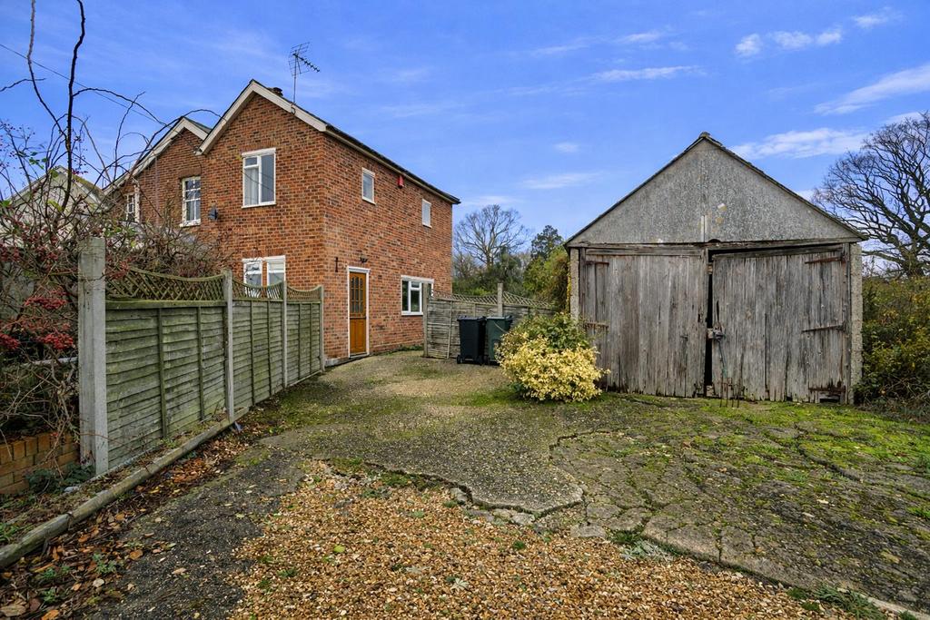Garage and side entrance