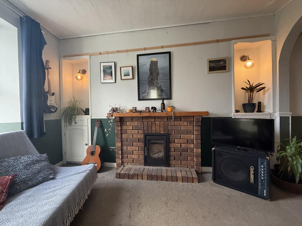 Log Burner In Lounge