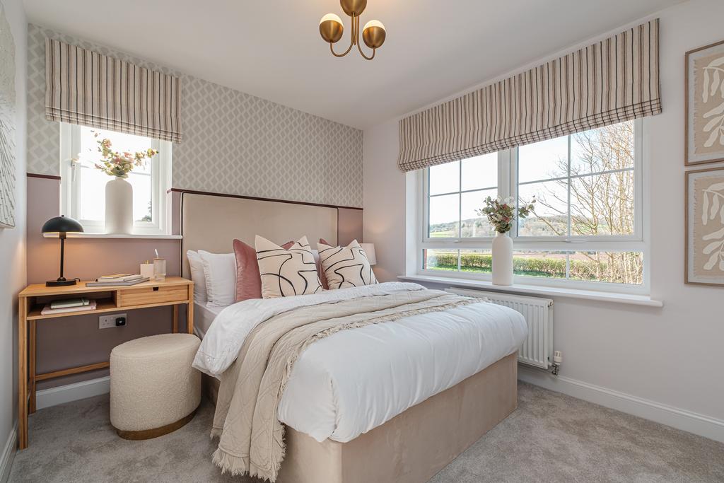 Interior view of our 3 bed Ennerdale bedroom 2