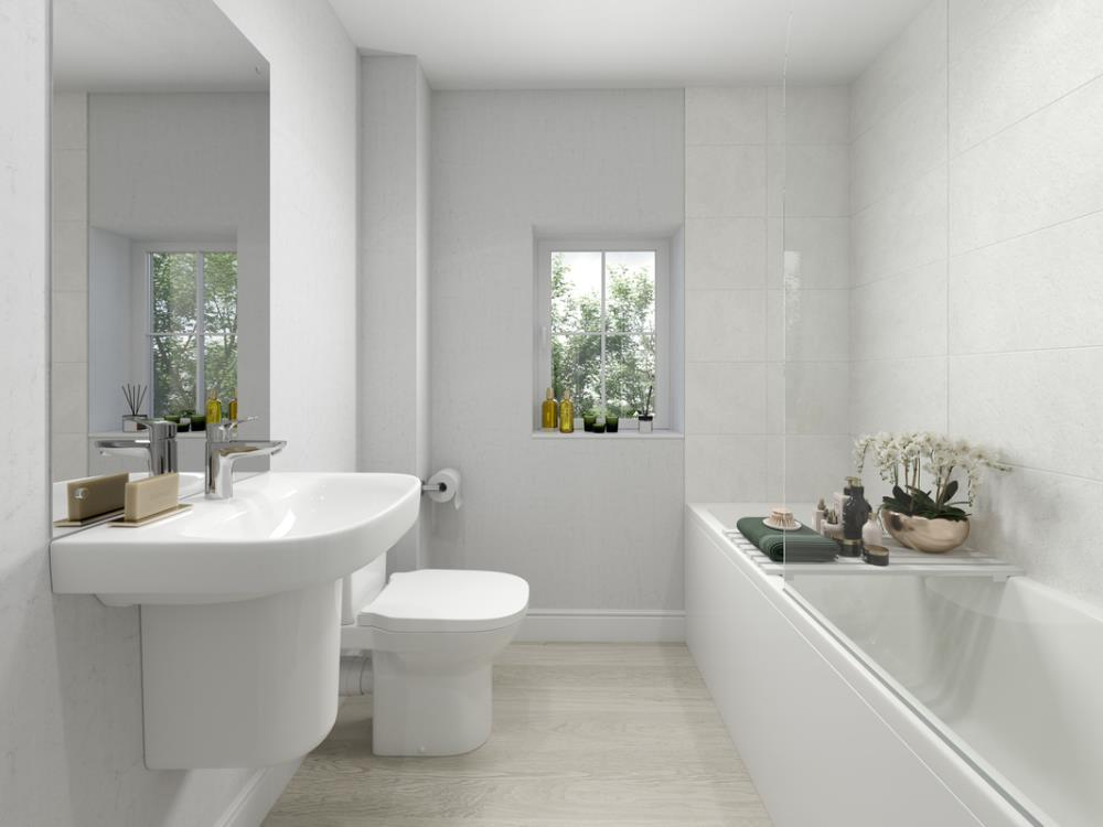 Bathroom of the Tavy, a 2 bedroom house