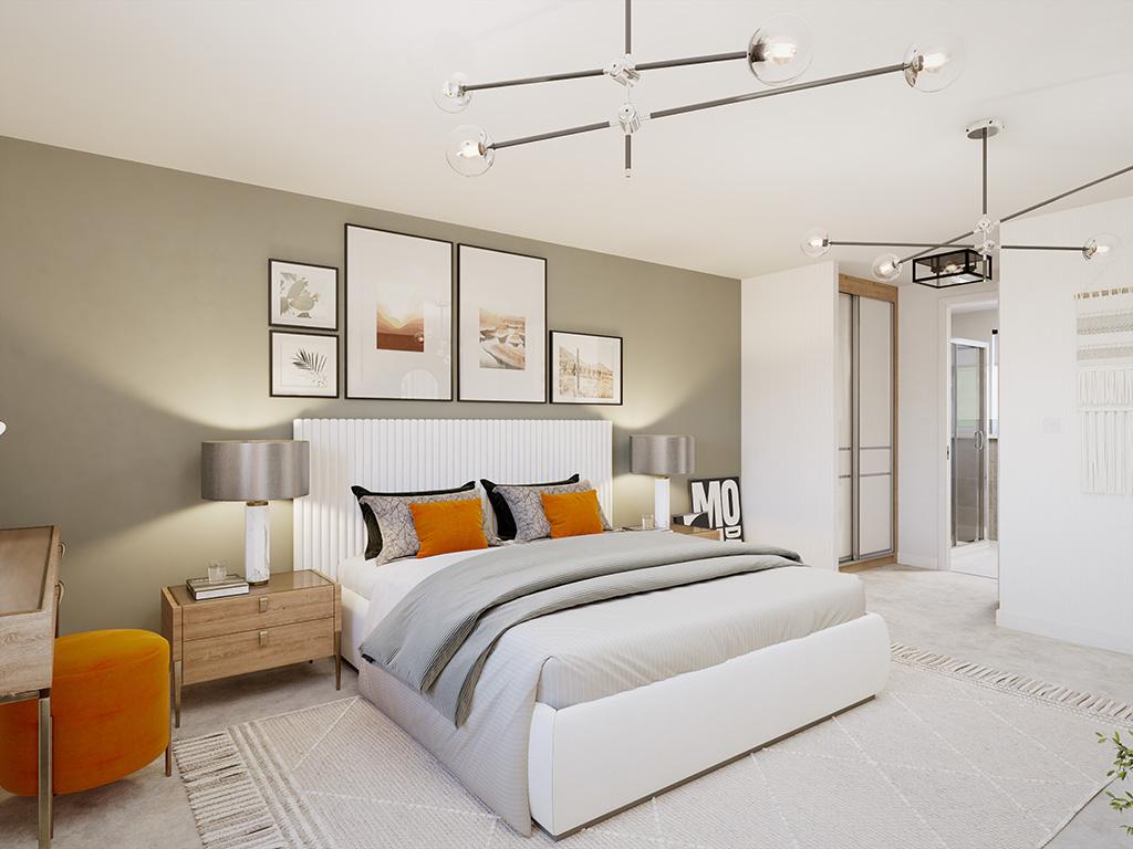 Internal image the main bedroom in the...